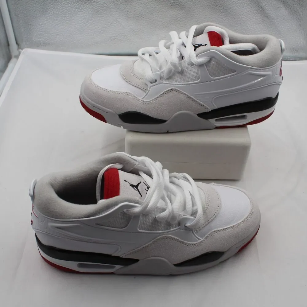 Jordan Air Jordan 4 RM Low Top Sneakers Size 6.5 Youth / 8 Women White Varsity